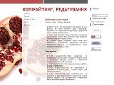 КОПІРАЙТИНГ, РЕДАГУВАННЯ